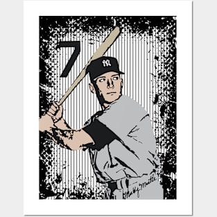 Mickey Mantle - Hall of Fame - Centerfield - 7 - Baseball Posters and Art